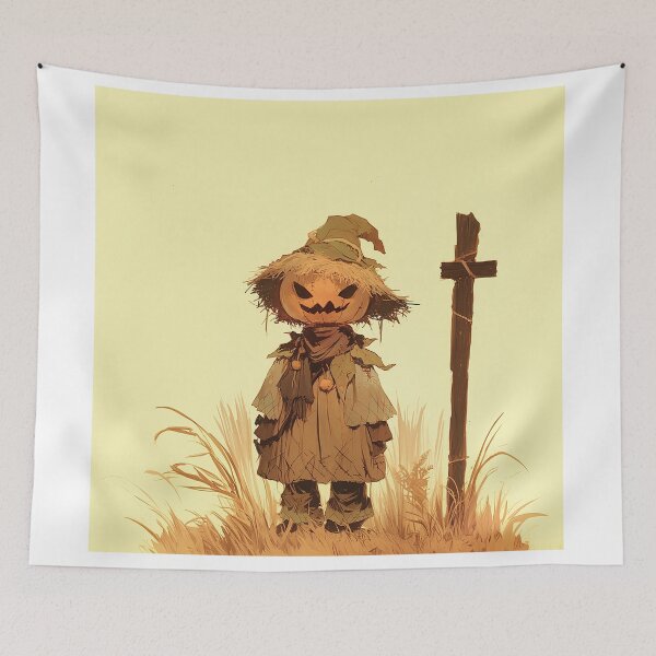 Item preview, Cute Pumpkin Scarecrow designed and sold by Christian Weiss.