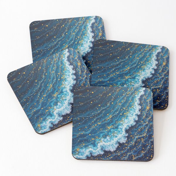 Item preview, Aboriginal Inspired Dot Art - With The Wave designed and sold by GrinGalore.