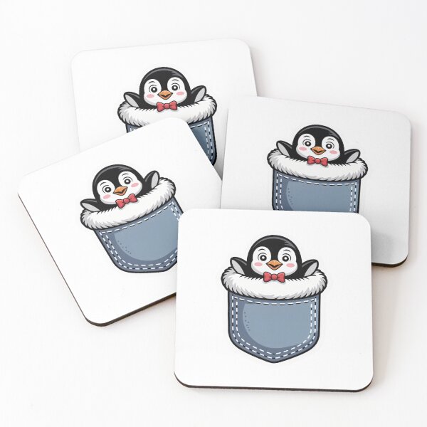 Artikelvorschau, Cartoon-Pinguin-Tasche entworfen und verkauft von NicolasGlowArt.