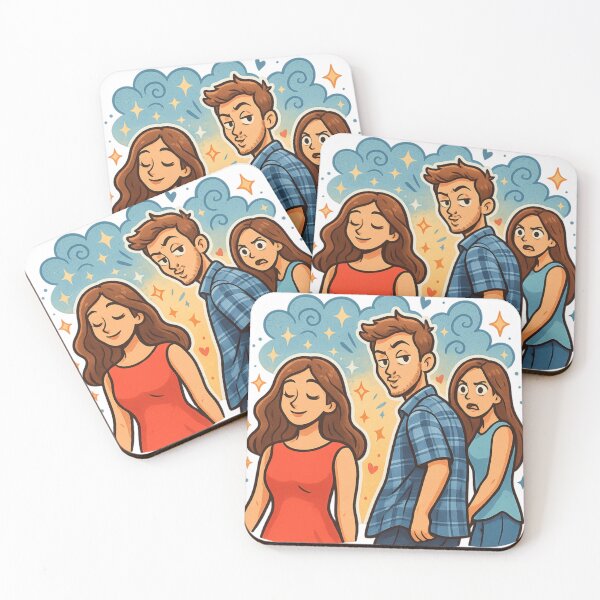 Item preview, Distracted Boyfriend  Viral Meme Cartoon Style designed and sold by Geraldineorp.