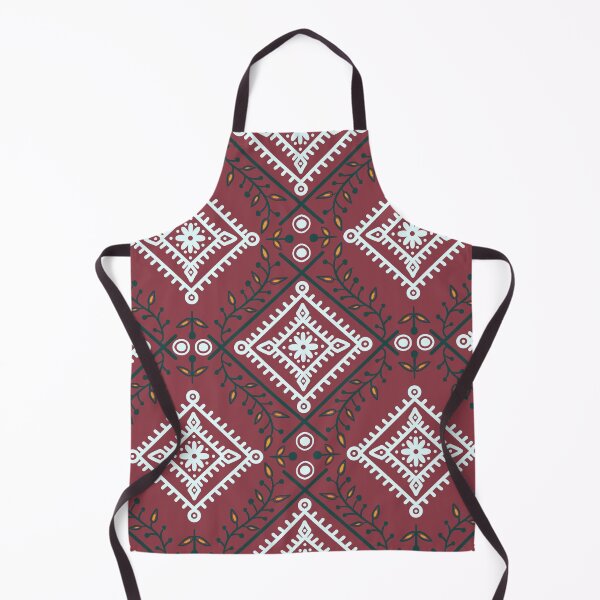 Item preview, Red Rhythm Tile designed and sold by fernorastudio.