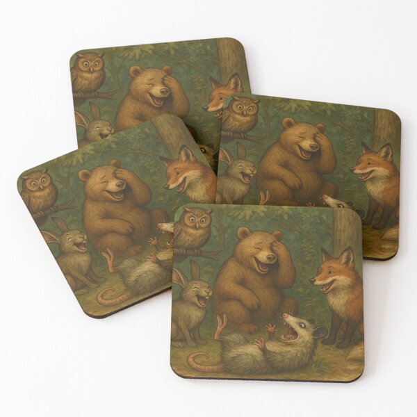 Item preview, Laughing Forest Animals designed and sold by Le Pédagogue.