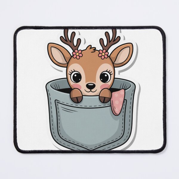 Item preview, Deer in Pocket designed and sold by NicolasGlowArt.
