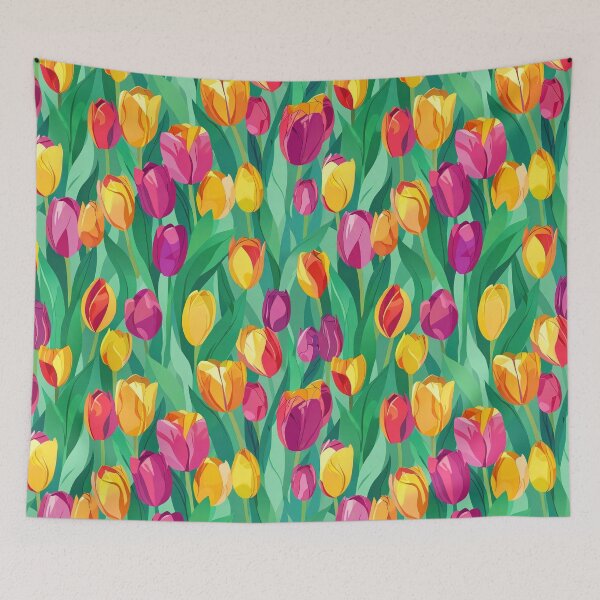 Item preview, Tulips Three Colors designed and sold by CoolPixels.