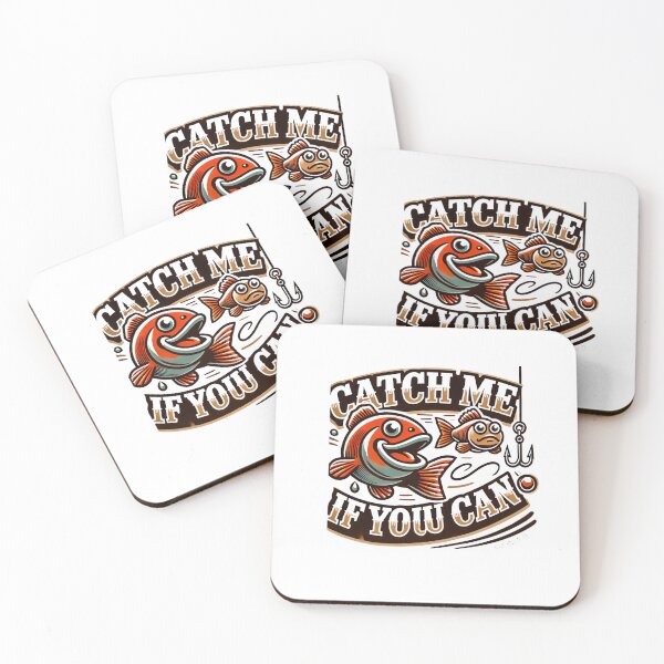 Item preview, Copy of Funny Fishing T-Shirt – Catch Me If You Can  Gift for Fishermen & Dad designed and sold by Mindsafe8.