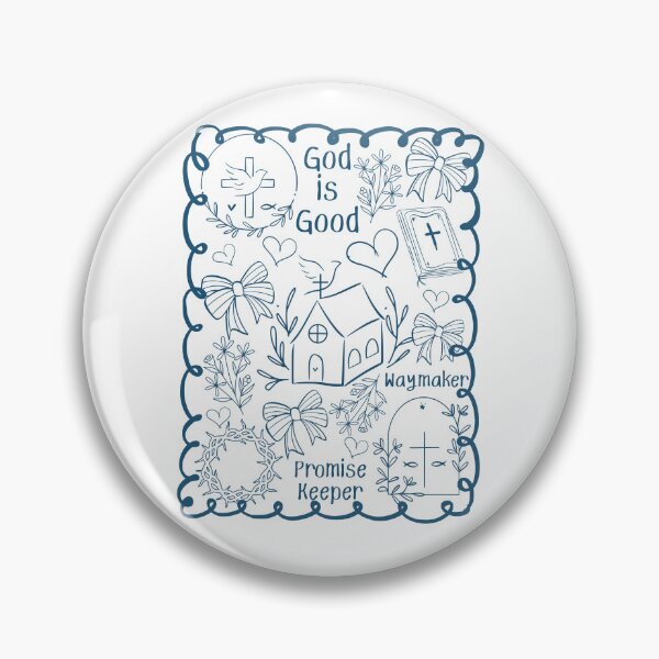 Item preview, Doodle God Is Good Hand Drawn Waymaker Promise Keeper              designed and sold by Forevermore.
