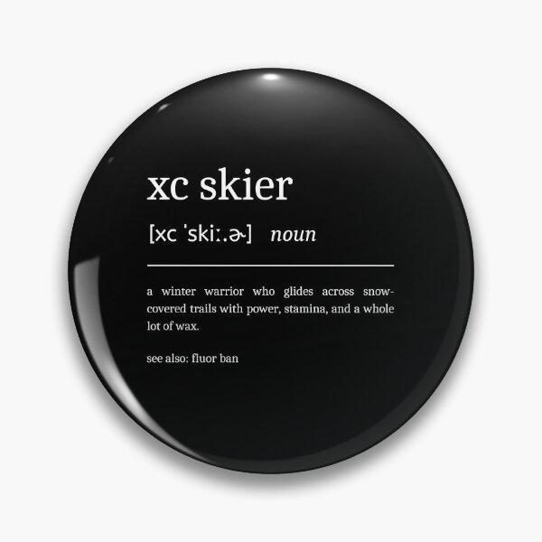 Item preview, XC Skier Definition Funny Nordic Skiing Dictionary designed and sold by StrideSuccess.