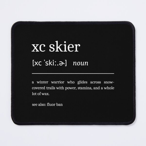 Item preview, XC Skier Definition Funny Nordic Skiing Dictionary designed and sold by StrideSuccess.