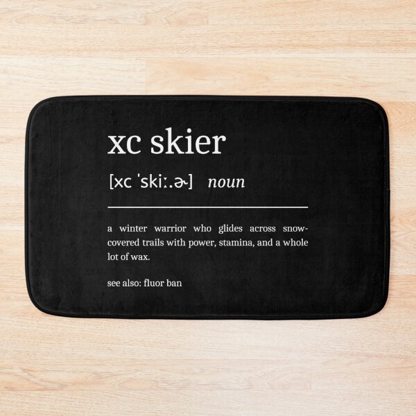 Item preview, XC Skier Definition Funny Nordic Skiing Dictionary designed and sold by StrideSuccess.