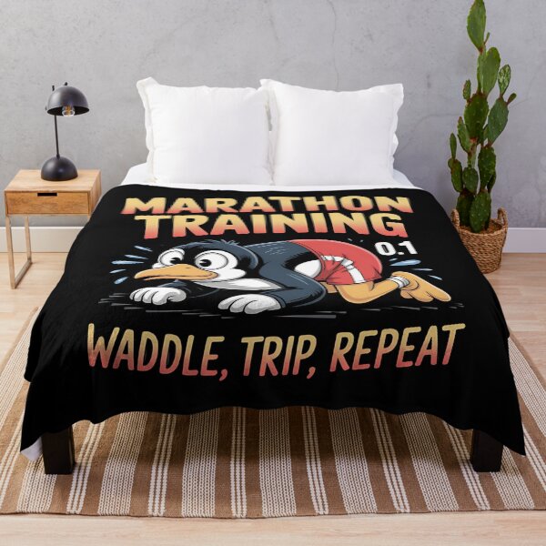 Item preview, Running penguin - love penguins - Enjoy penguin - Free penguin - Funky penguin - Let's penguin - Easy penguin - Penguin wanted - The spirit of penguin - Penguin for all designed and sold by JansenGS.