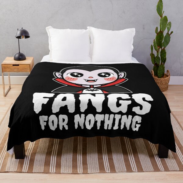 Item preview, FANGS FOR NOTHING - VAMPIRE HALLOWEEN designed and sold by KEF Custom.