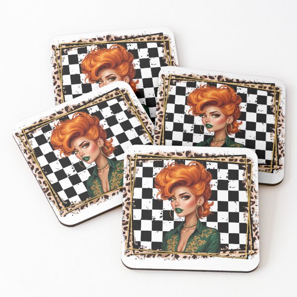 Item preview, Orange Mohawk Chick designed and sold by Kitty Quinn Of Wonder Design's.