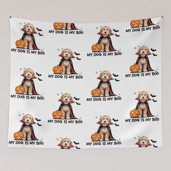 Item preview, My Dog Is My Boo Happy Halloween  designed and sold by thebest-2studio.
