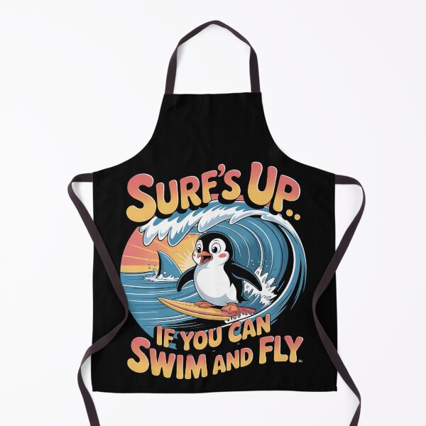 Item preview, Surfing penguin - love penguins - Enjoy penguin - Free penguin - Funky penguin - Let's penguin - Easy penguin - Penguin wanted - The spirit of penguin - Penguin for all designed and sold by JansenGS.