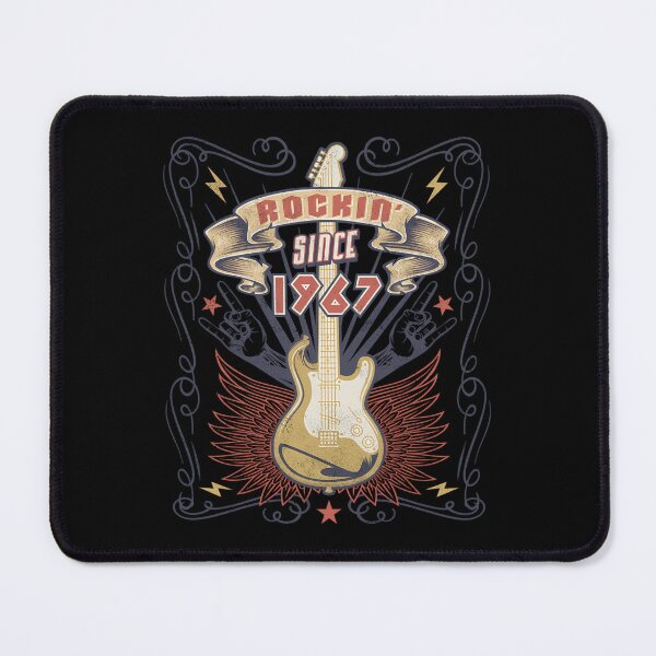 Item preview, Rockin' Since 1967 Rock Music Lover designed and sold by SmootsKayo.