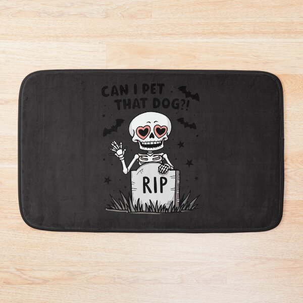 Item preview, Can-I-Pet-That-Dog-Skeleton-Funny-Dog-Lover-(2) designed and sold by flankaocau.