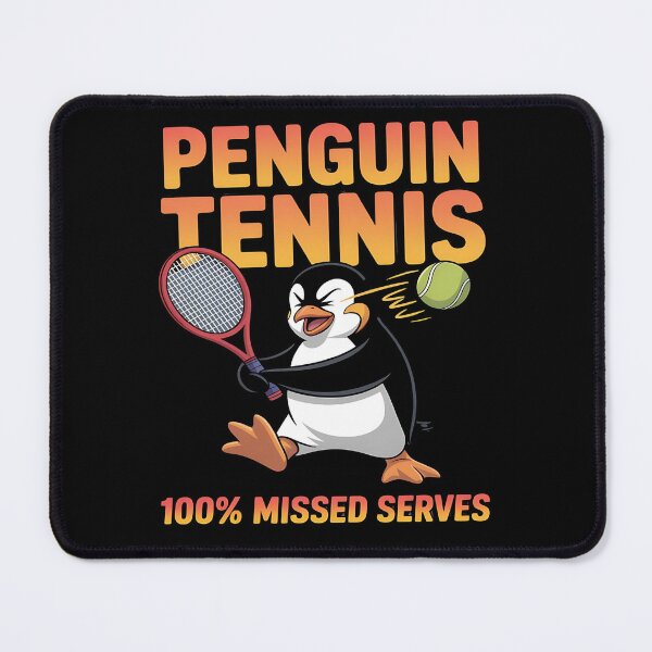 Item preview, Tennis penguin - love penguins - Enjoy penguin - Free penguin - Funky penguin - Let's penguin - Easy penguin - Penguin wanted - The spirit of penguin - Penguin for all designed and sold by JansenGS.