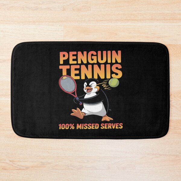 Item preview, Tennis penguin - love penguins - Enjoy penguin - Free penguin - Funky penguin - Let's penguin - Easy penguin - Penguin wanted - The spirit of penguin - Penguin for all designed and sold by JansenGS.