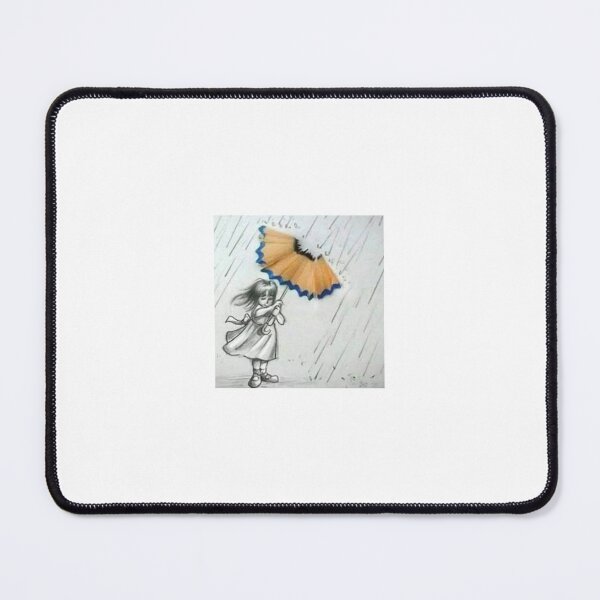 Item preview, „Frau unterwegs im Regen und Wind – Stärke in harten Tagen“ „Woman Walking in Rain and Wind – Strength in Hard Days“  designed and sold by Yaroplanner.