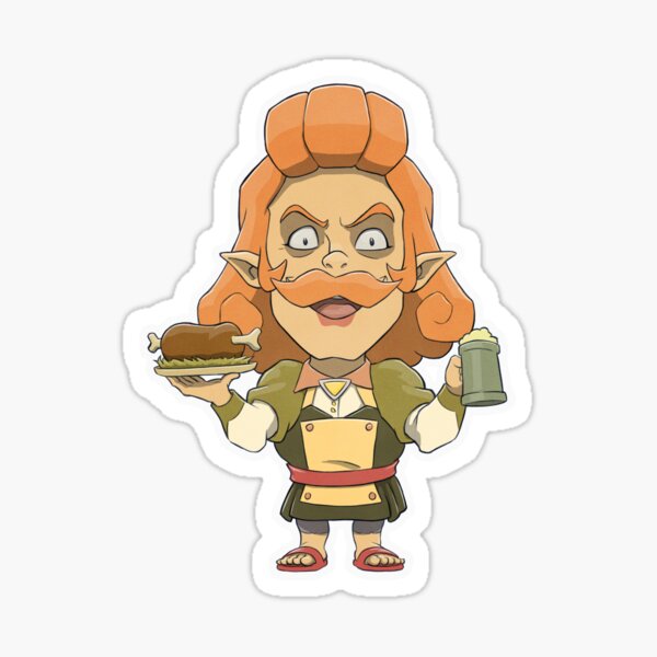 Monsters & Mana - The Coranical Barmaid Sticker
