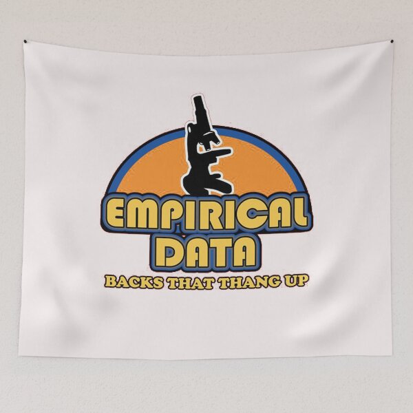 Item preview, Empirical Data Backs That Thang Up designed and sold by LebsackEino.