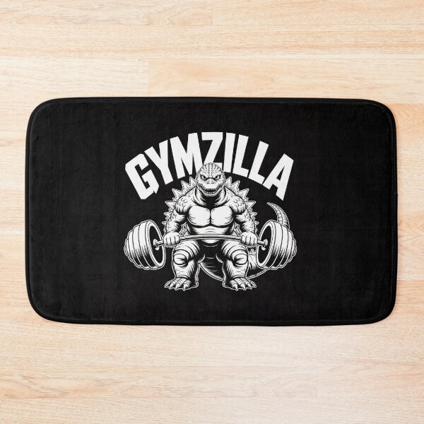 Item preview, GYMZILLA – Bodybuilder Godzilla Weightlifting Illustration by kartick dutta  designed and sold by KARTICK DUTTA.