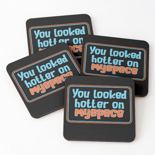Item preview, You Looked Hotter On Myspace Retro Internet Funny Quote designed and sold by ameirkessao.