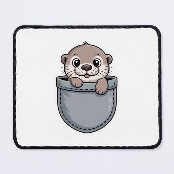 Item preview, Otter in Pocket | T-Shirt designed and sold by NicolasGlowArt.