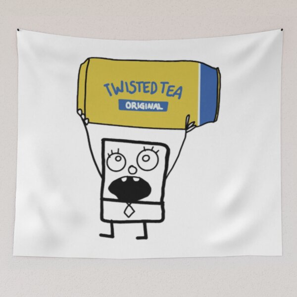 Item preview, Doodlebob Twisted Tea designed and sold by Lilaonn.