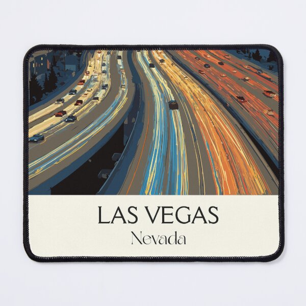 Item preview, Las Vegas Nevada Travel Poster | Vintage Strip & Casino Lights Wall Art designed and sold by TuncGK.