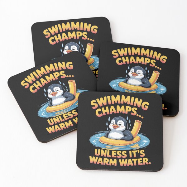 Item preview, Swimming penguin - love penguins - Enjoy penguin - Free penguin - Funky penguin - Let's penguin - Easy penguin - Penguin wanted - The spirit of penguin - Penguin for all designed and sold by JansenGS.