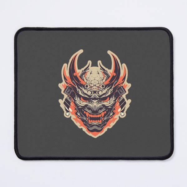 Item preview, Oni Mask Sticker designed and sold by Christian Weiss.