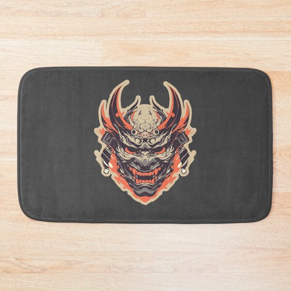 Item preview, Oni Mask Sticker designed and sold by Christian Weiss.