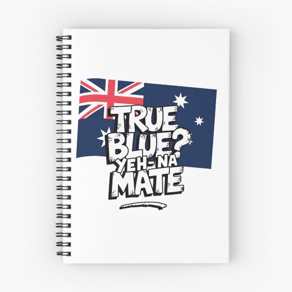 Item preview, True Blue Yeh-Na Mate Australia Flag Funny Design designed and sold by stickercuffs.