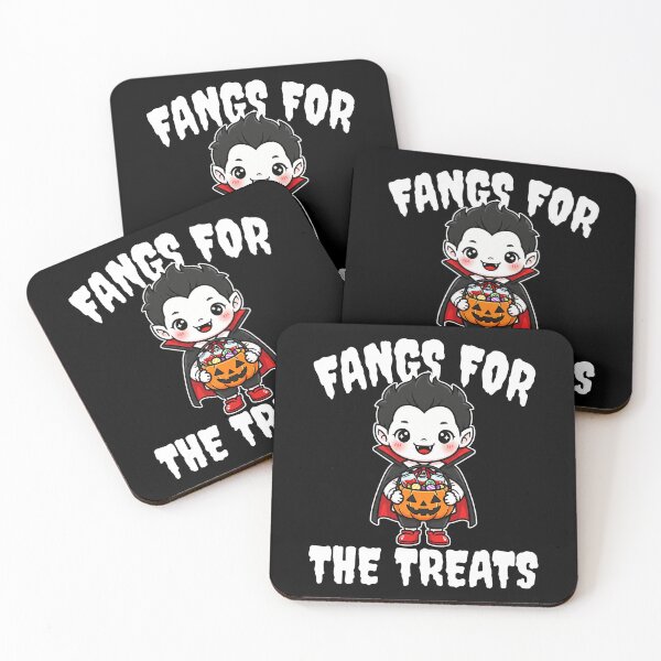 Item preview, FANGS FOR THE TREATS - VAMPIRE HALLOWEEN designed and sold by KEF Custom.