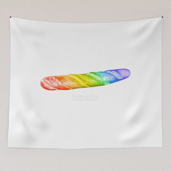 Item preview, Lgbt Rainbow Baguette Faguette Lgbt Bread designed and sold by Lilaonn.