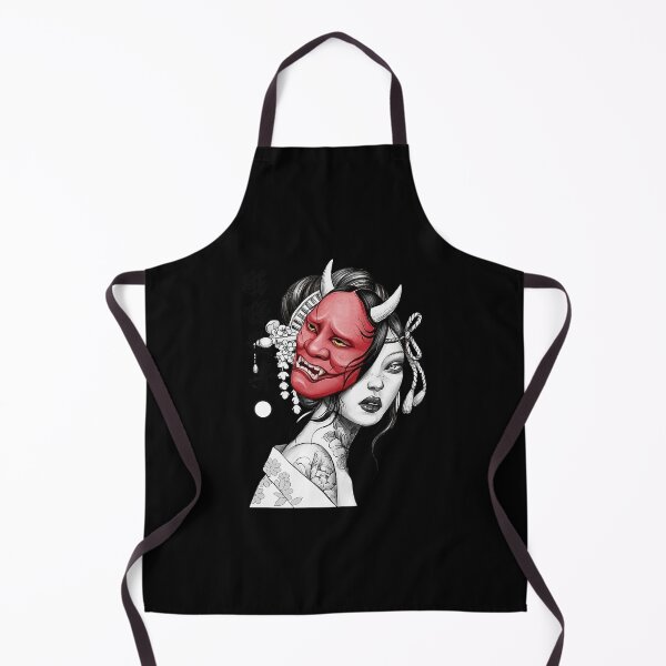 Item preview,  Japanese Geisha Oni Demon Mask designed and sold by franciscone.