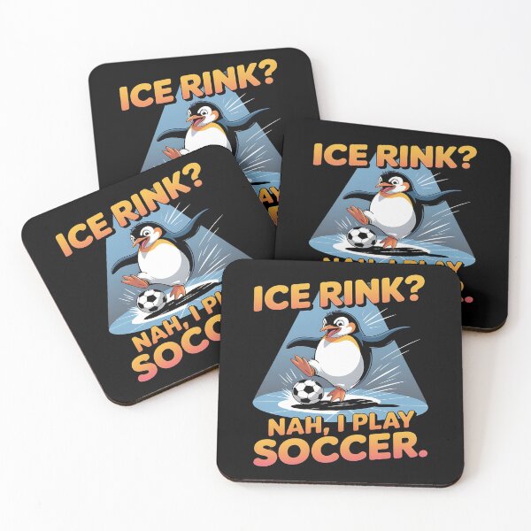 Item preview, Soccer penguin - love penguins - Enjoy penguin - Free penguin - Funky penguin - Let's penguin - Easy penguin - Penguin wanted - The spirit of penguin - Penguin for all designed and sold by JansenGS.