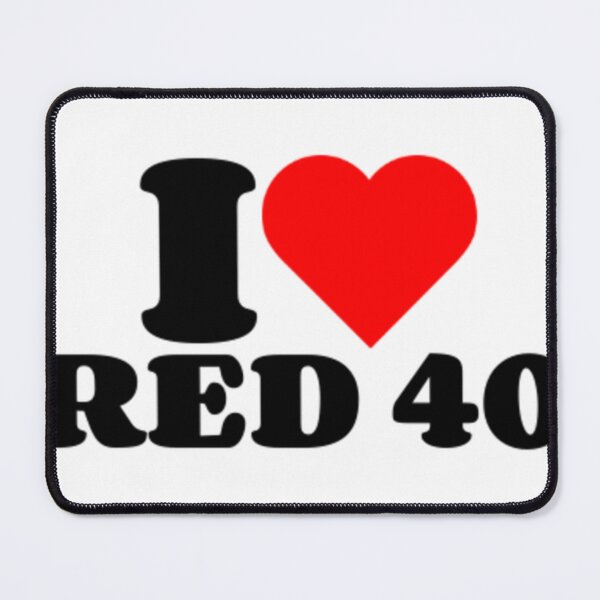 Item preview, I Heart Red 40 Dye designed and sold by Lilaonn.