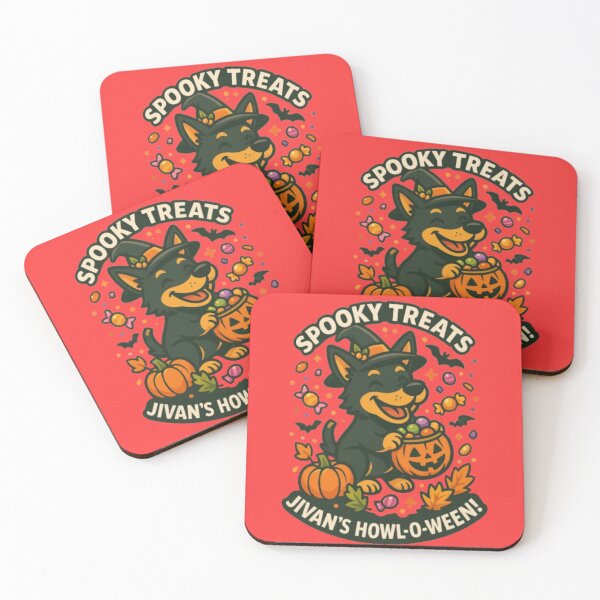 Item preview, Spooky Treats – Jivan’s Howl-o-ween | Cute Halloween Dog T-Shirt designed and sold by BhumiBliss.