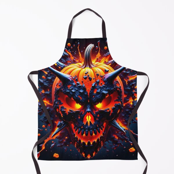 Item preview, Helloween Metal Pumpkin tshirt designed and sold by artmanikin.