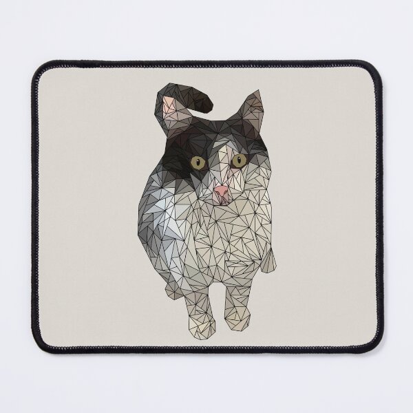 Item preview, Geometric House Cat designed and sold by ImogenTangles.