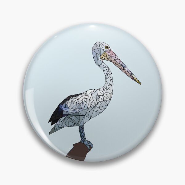 Item preview, Geometric Pelican designed and sold by ImogenTangles.