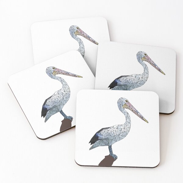 Item preview, Geometric Pelican designed and sold by ImogenTangles.