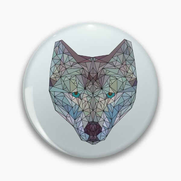 Item preview, Geometric Wolf  designed and sold by ImogenTangles.