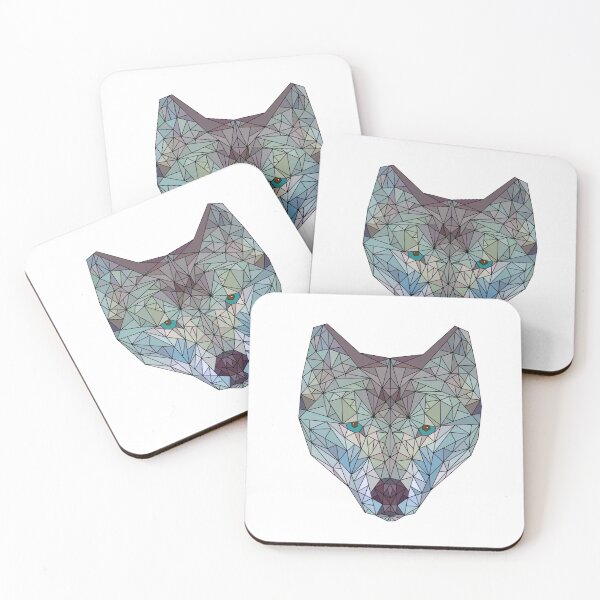Item preview, Geometric Wolf  designed and sold by ImogenTangles.