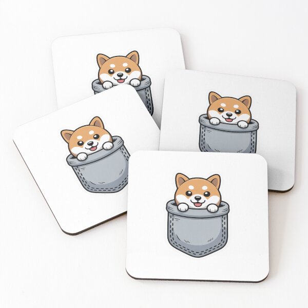 Artikelvorschau, Shiba in der Tasche entworfen und verkauft von NicolasGlowArt.