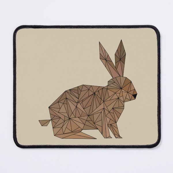 Item preview, Geometric rabbit designed and sold by ImogenTangles.