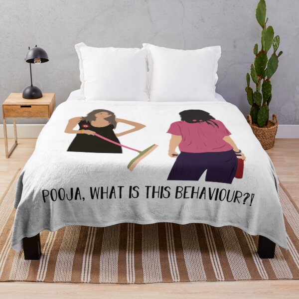 Item preview, Pooja What Is This Behaviour - Desi Indian Meme designed and sold by Tayonn.