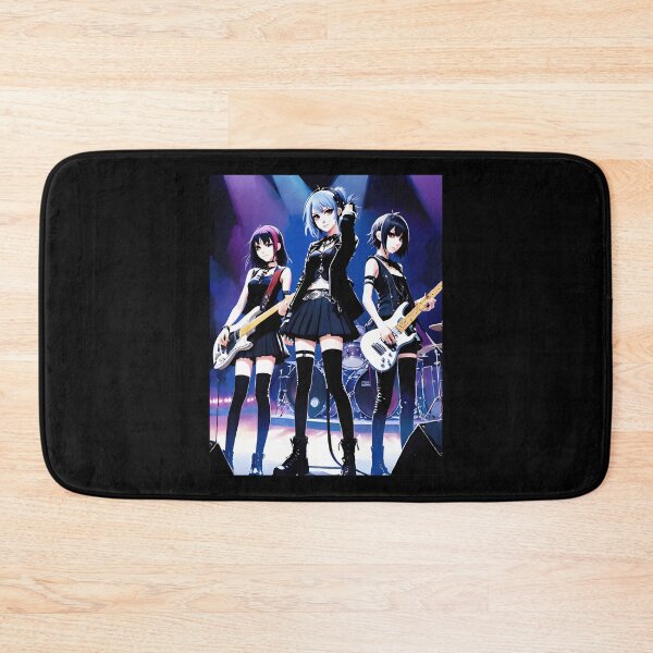 Item preview, Female Rock Band In Anime designed and sold by Tiffany Latnikov.